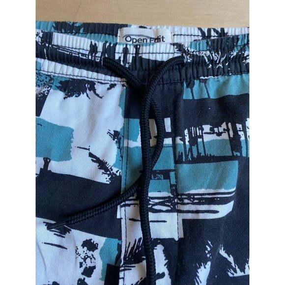 Open Edit shorts men's sz XLarge "surfs up collage" NEW - Picture 4 of 6